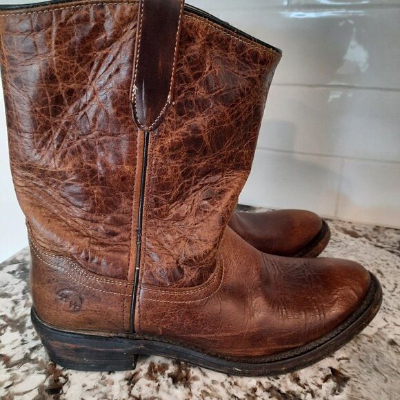 Double H Western Boots Women’s 6M Brown - Picture 2 of 13